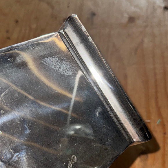 Silver Tissue Box Cover - Picture 6 of 9